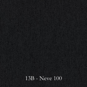 Scaun ROMA 7, negru - Neve 100, lemn de fag/stofa clasica, 45x41x96 cm