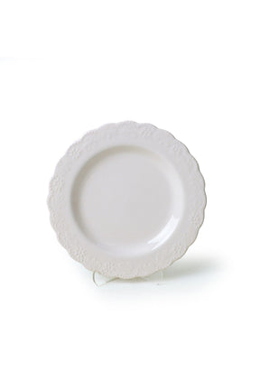 Set 6 farfurii desert X00017611, alb, ceramica, 21 cm