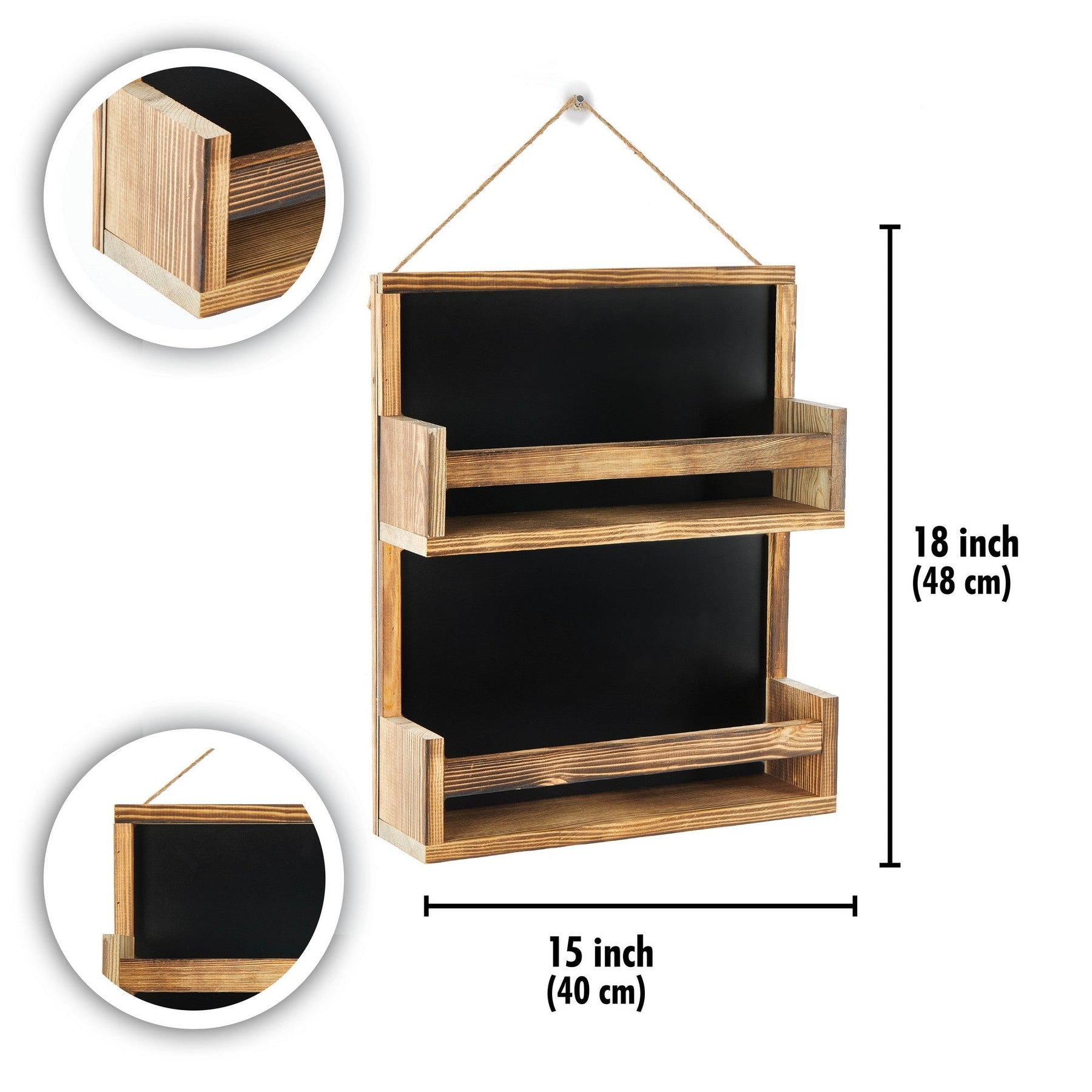 Raft bucatarie 281MST2324, maro, PAL melaminat, 40x10x48 cm