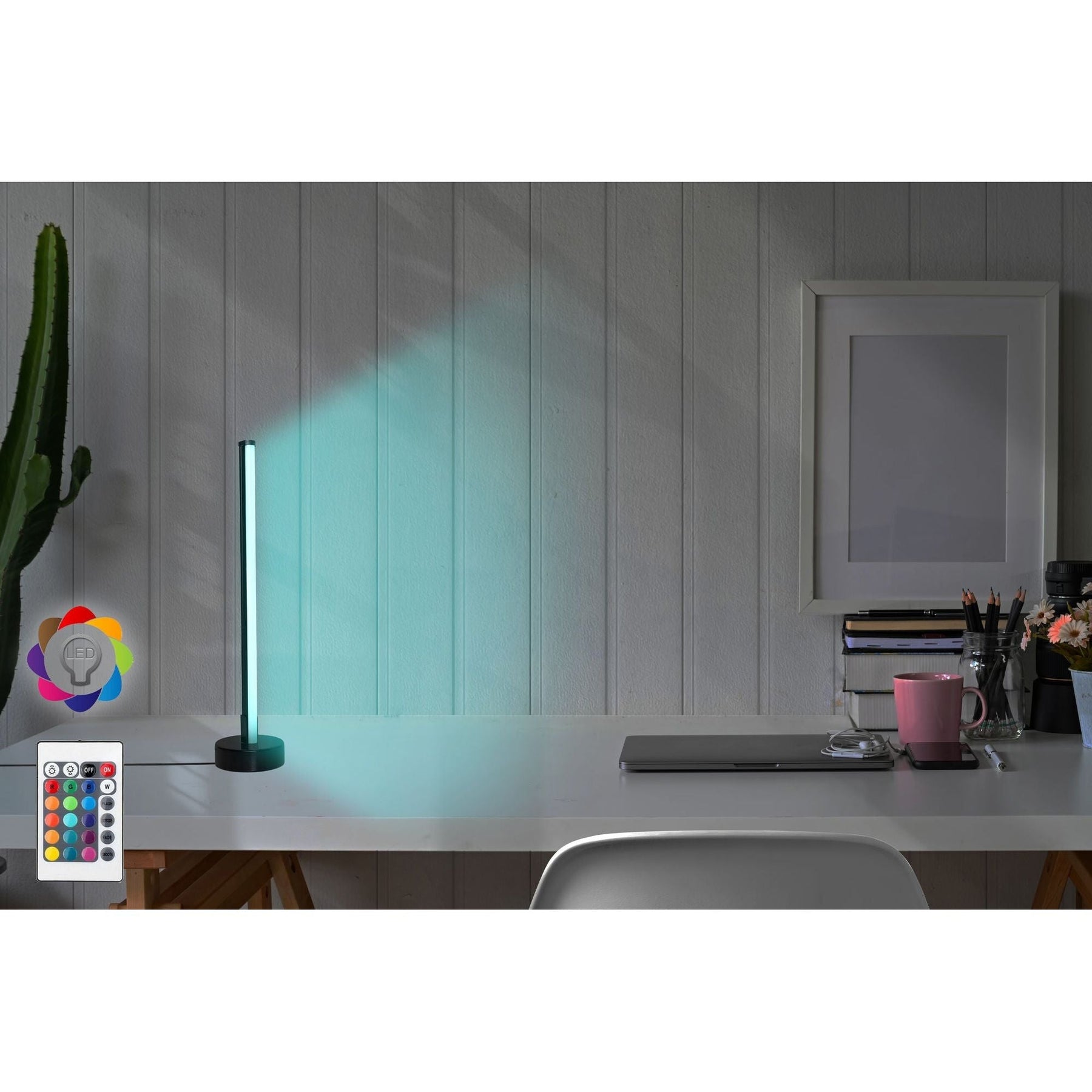 Lampa de perete Lumos Mensa, 45 cm, multicolor