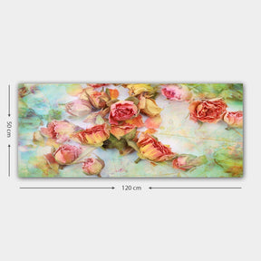 Tablou YTY1000544_50120, multicolor, panza/lemn, 120x3x50 cm