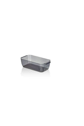 Organizator frigider LV-131, transparent, plastic, 14x19x9 cm