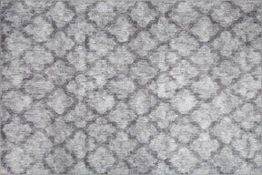 Covor DORIAN CHENILLE, 75x150 cm, forma dreptunghiulara, poliester, gri, AL 244