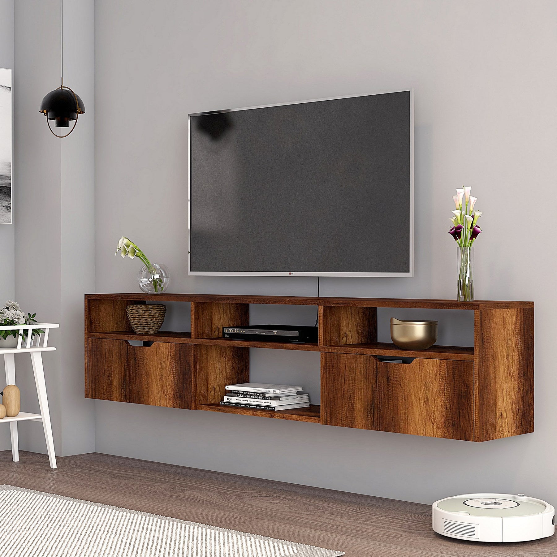 unitate tv denoya2tvunit baroquewalnut 570vlt2429