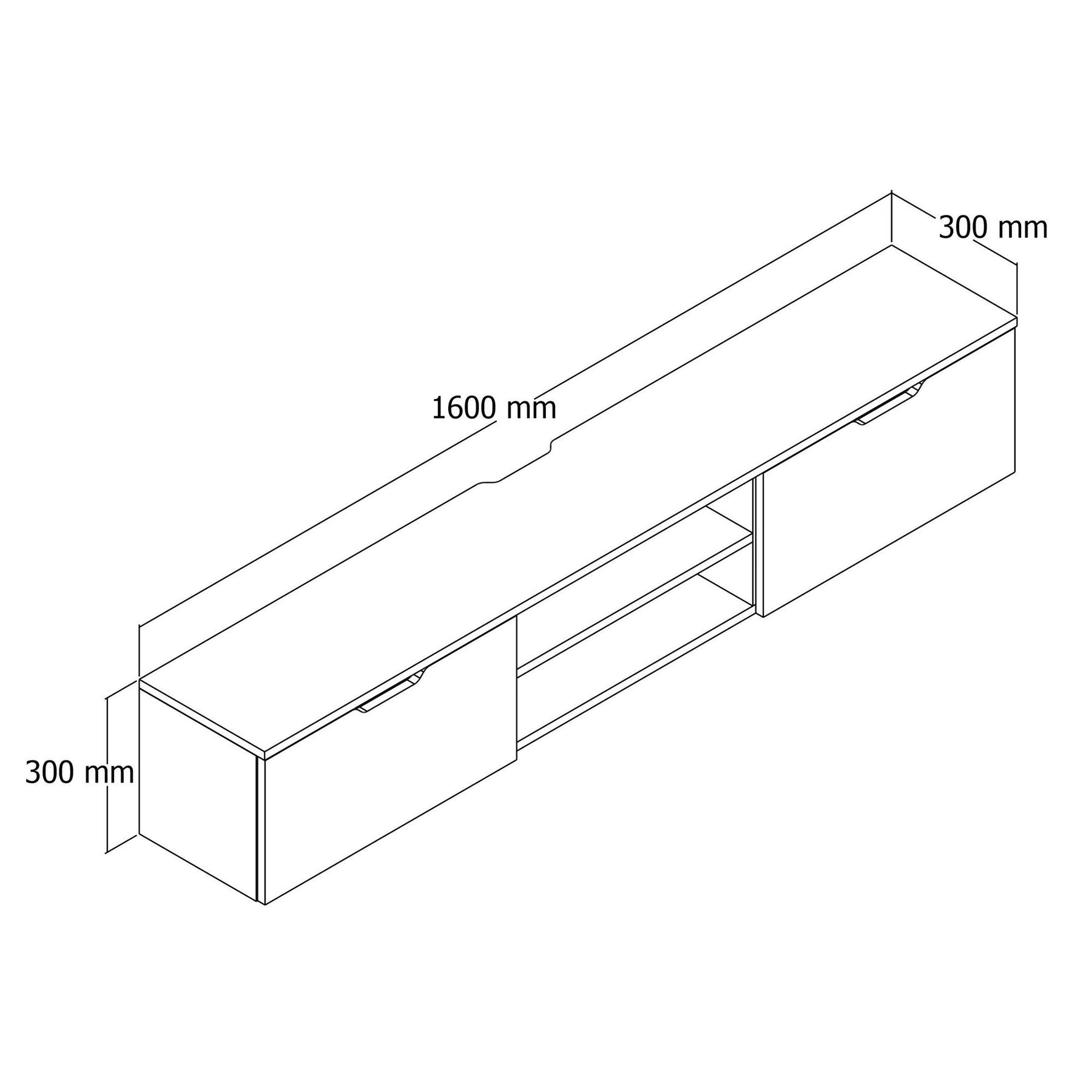 unitate tv denoya2tvunit white 570vlt2432