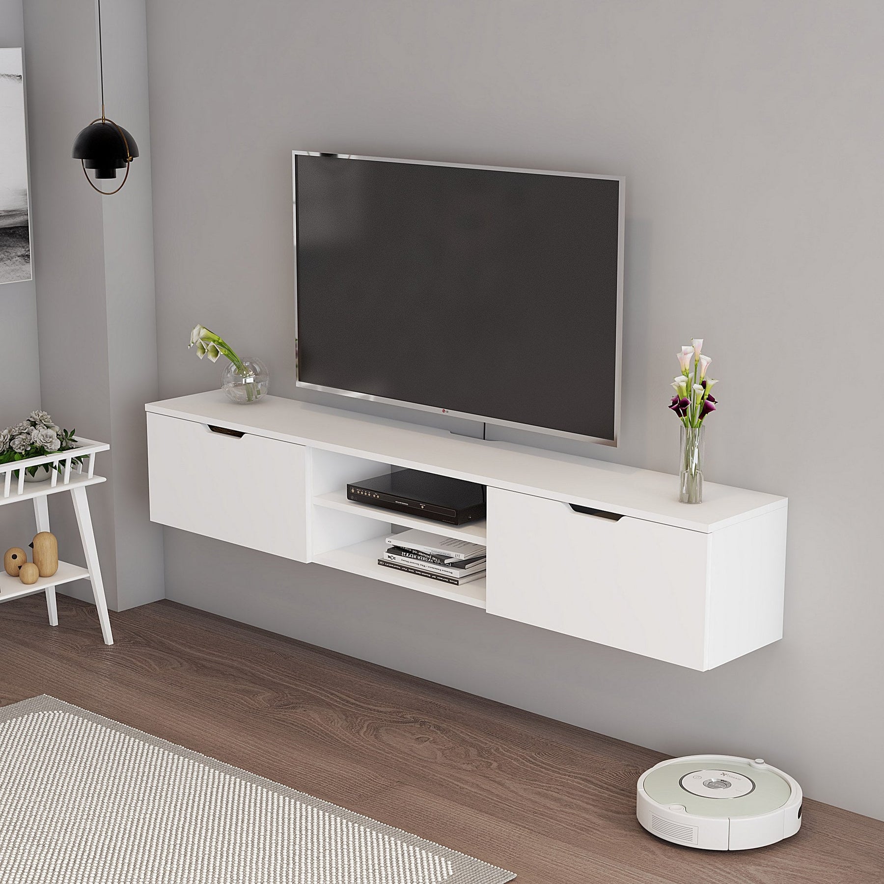 unitate tv denoya2tvunit whitev2 570vlt2433