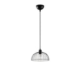 Lustra BEYBISI 6370, negru, metal, 25x27-107 cm