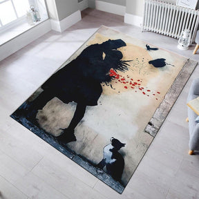 Covor ANTARES, 150x240 cm, forma dreptunghiulara, poliester, multicolor