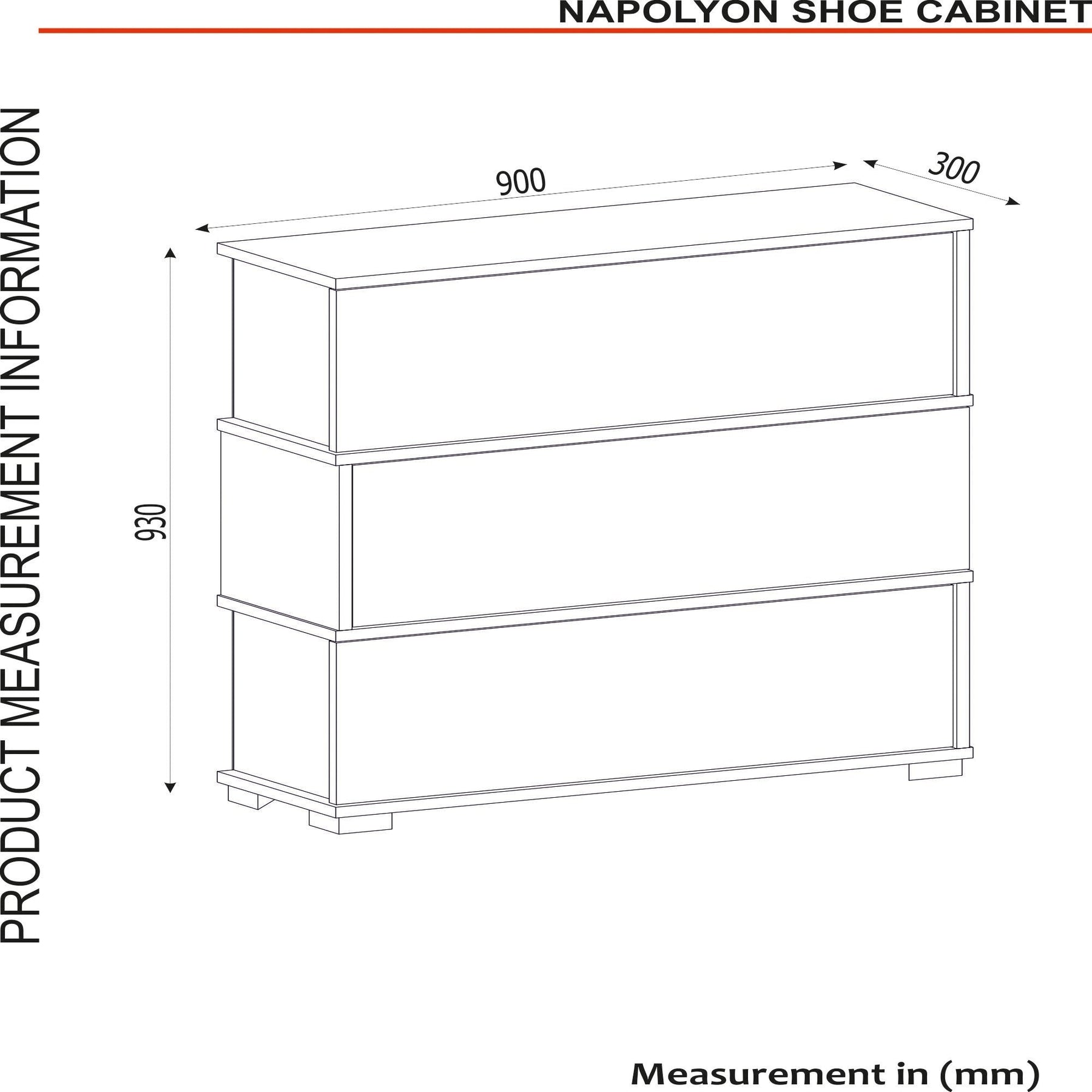 Pantofar NAPOLYON, bej/crem cu efect de marmura, PAL melaminat, 90x30x93 cm