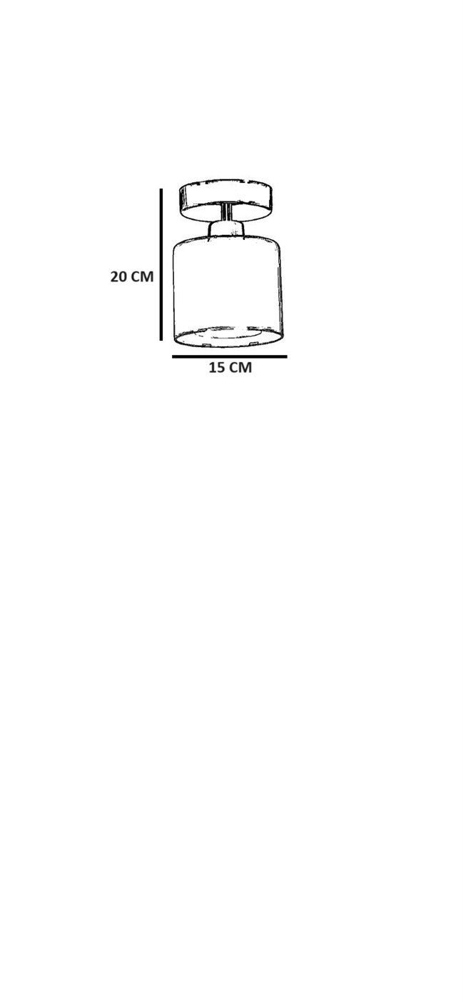 Lustra 846STL5227, crom/transparent, sticla/metal, 15x20 cm