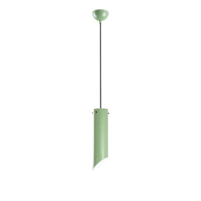 Lustra KESIKBORU, verde menta, metal, 8x37-114 cm