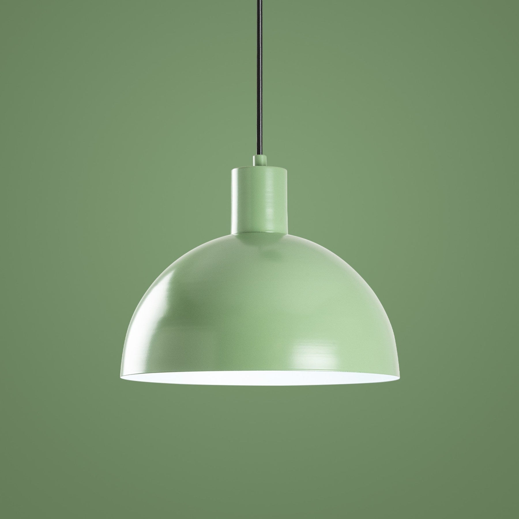 Lustra KURE 993, verde menta, metal, 30x28-117 cm