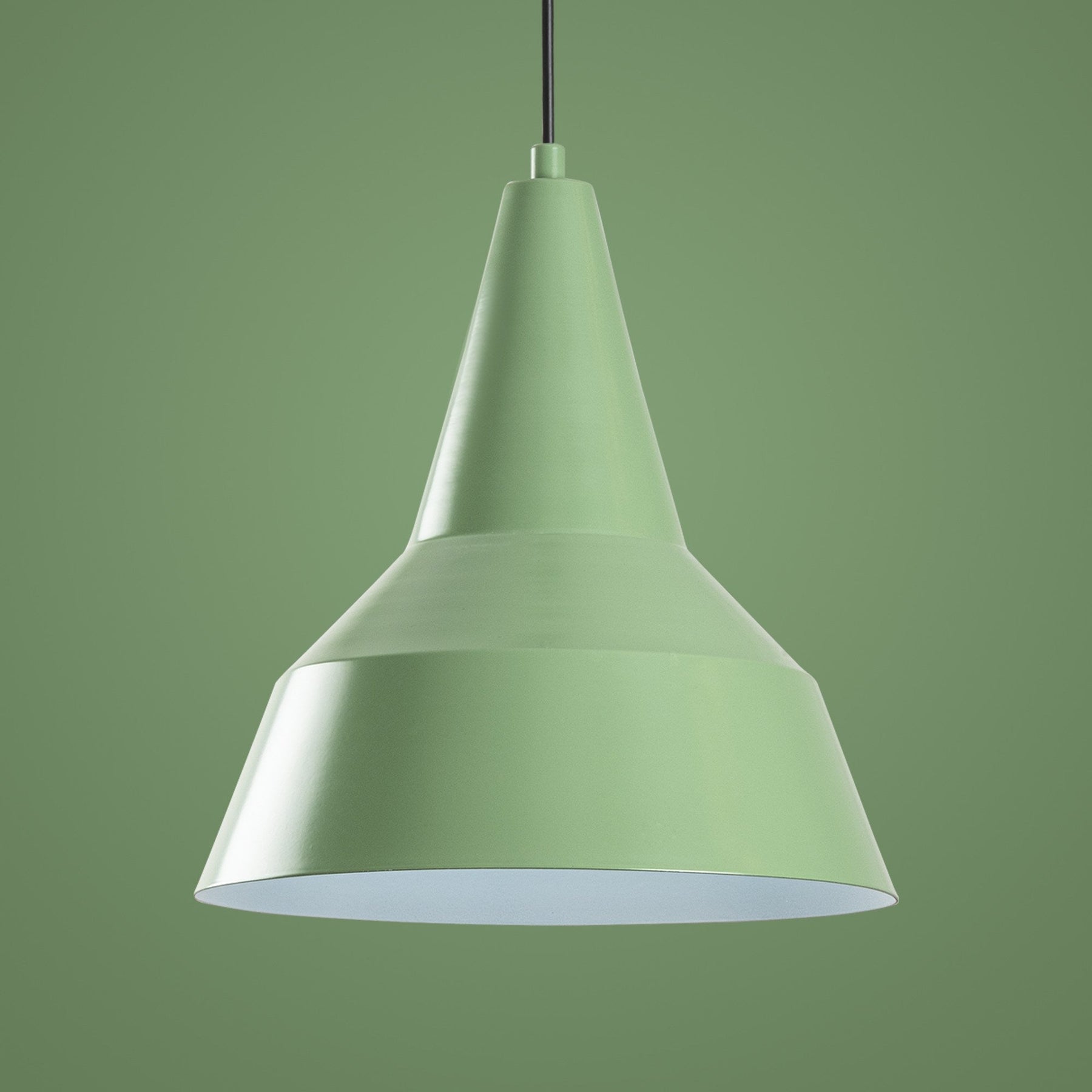 Lustra SAGLAM 3728, verde menta, metal, 30x42-131 cm