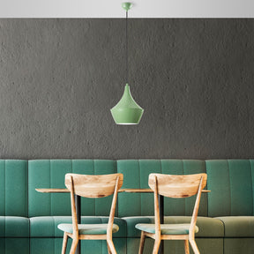 Lustra TOM, verde menta, metal, 23x37-130 cm