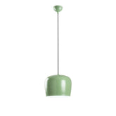 Lustra YOZGAT, verde menta, metal, 23x24-114 cm