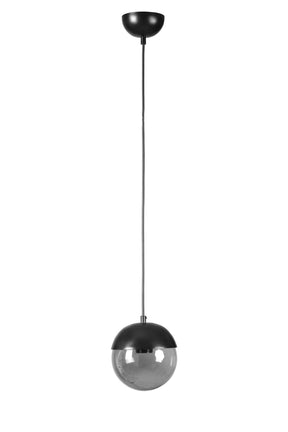 Lustra 941RTN1227, negru, metal, 15x70 cm