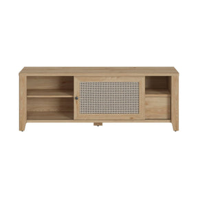 Comoda TV PARILLA, stejar, PAL laminat/MDF, 158x42x57 cm