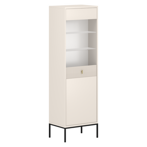 Vitrina MAGIRA MA04, casmir, DTD laminat/metal, 54x39x175 cm