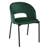 Scaun K455, verde, 51x57x77 cm