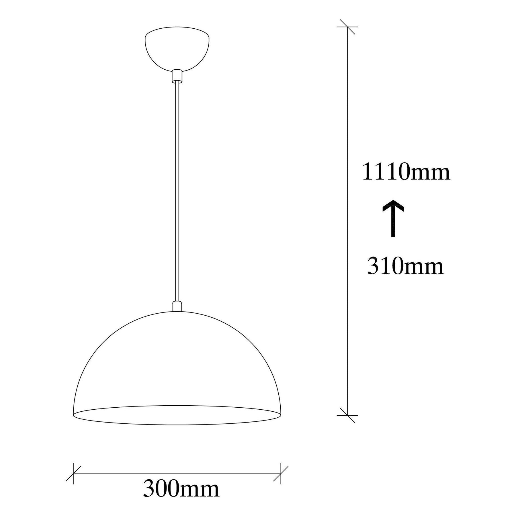 Lustra Sivani-MR-717, alb/negru, metal, 30x111 cm