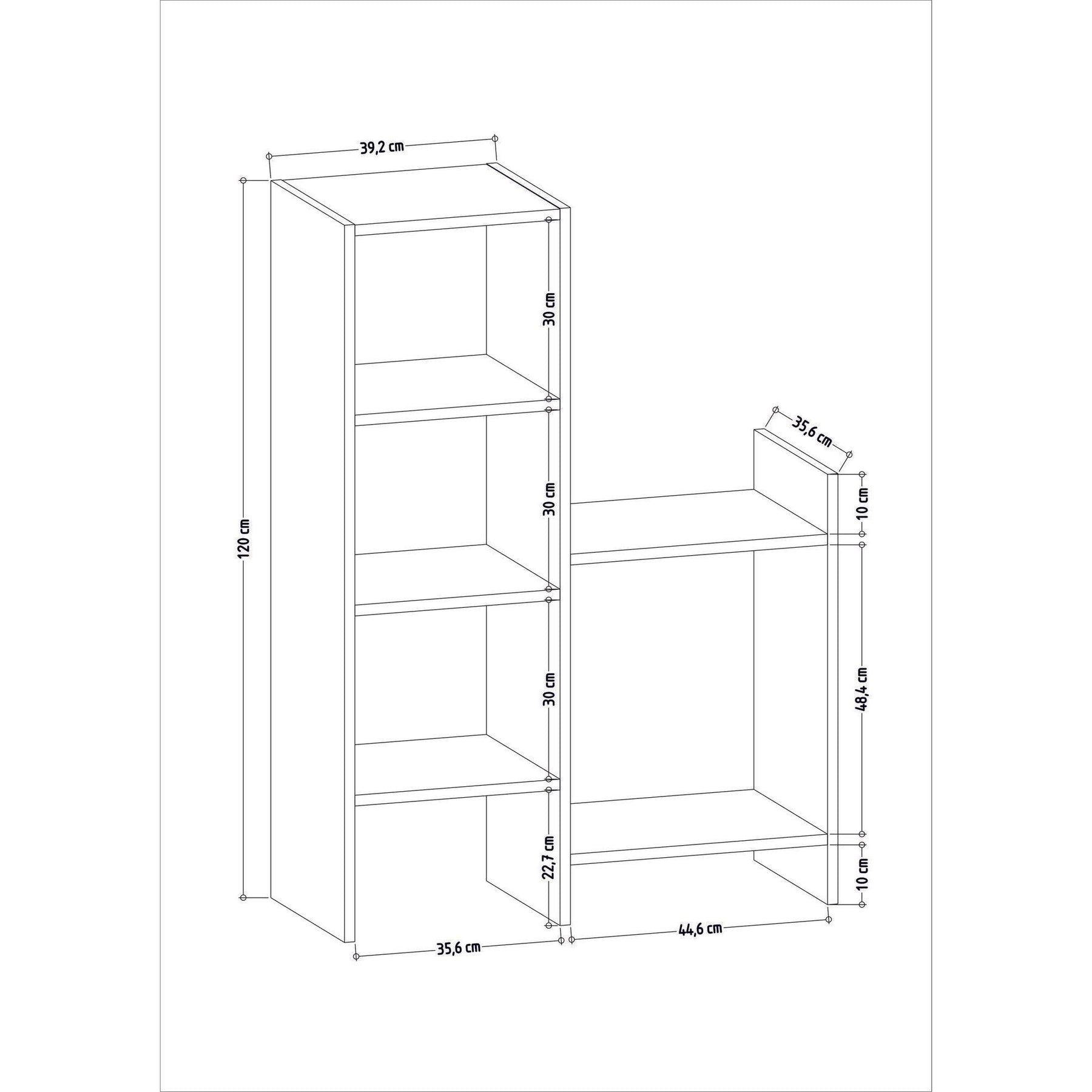 Pantofar Earl, alb, PAL melaminat, 86x36x120 cm