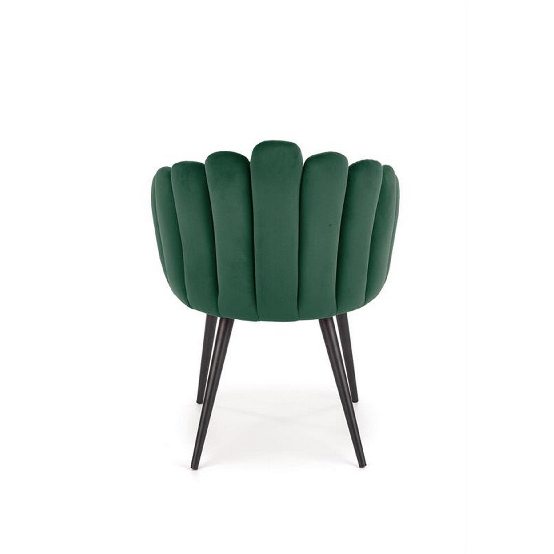 Scaun tapitat K410, verde, 65x62x85 cm