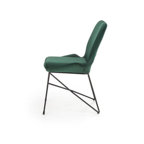 Scaun K454, verde, 46x55x83 cm